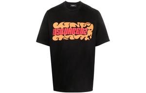 Футболка Mc Relaxed Fit DSQUARED 2, черный