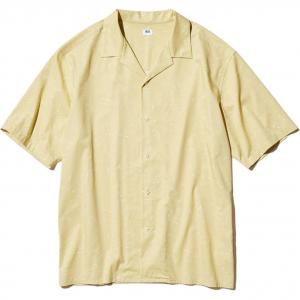 UNIQLO Рубашка унисекс абрикосово-желтая