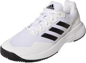 Мужские теннисные кроссовки adidas Gamecourt 2, белый/черный