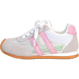 Низкие дышащие, противоударные, противоскользящие, износостойкие, амортизирующие детские кроссовки для скейтбординга DAPHNE KIDS, розовый