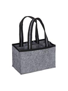 Relaxdays Подставка для бутылок антрацитового цвета - (Ш)24 x (В)15 x (Г)15 см