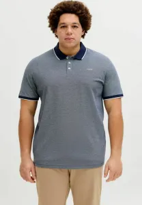 Рубашка поло больших размеров Jack & Jones, Maritime Blue