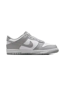 Кроссовки Dunk Low White/Light Smoke Nike Kids, белый