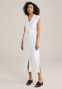 Платье-рубашка WE Fashion, белый