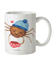Детская кружка с рисунком паука, кофейная кружка без слов, белого цвета Mr. & Mrs. Panda