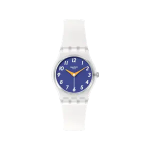 Часы The Gold Within You белого цвета с силиконовым ремешком Swatch, белый