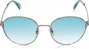 Солнцезащитные очки Police SPL834 FOX 1 08FF 56 для женщин, 08ff Shiny Grey Gold