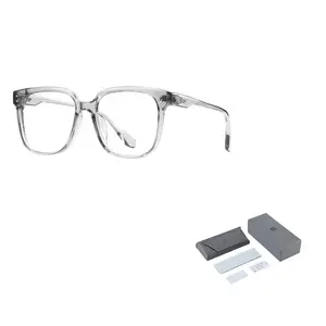 Wood Premium Унисекс оправа для очков, Transparent Gray (Coconut Ash)