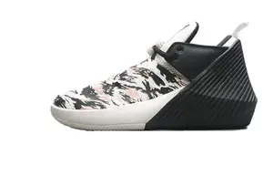 Баскетбольные кроссовки Why Not Zer0.1 для детей GS Mid-top Black/White Jordan, черный/белый