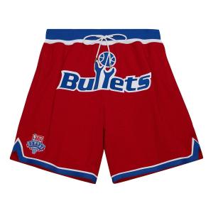 Спортивные шорты Mitchell & Ness x Just Don Hardwood Classics Shorts 'Washington Bullets 1993', красный