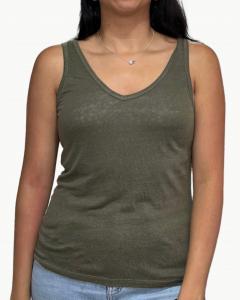 Топ Toshio Knit Tank In Army Hartford, Army