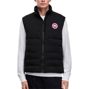 Canada Goose Лодж серия пуховая жилетка мужская черная, Black