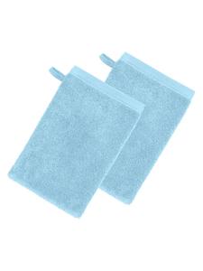 Erwin Müller Махровые рукавицы для мытья посуды, 2 шт , цвет Heidenheim, синий