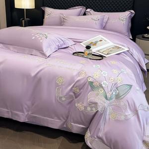 LUOLAI HOME Комплект постельного белья 3 предмета, простыня, 150x200 см