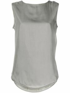 Блузка с вырезом-лодочкой Fabiana Filippi, зеленый