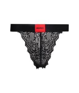 Трусы Hugo Bodywear кружевные, черный