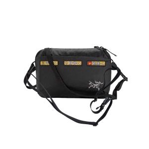 Arcteryx Полиамидная поясная сумка унисекс черная, Dark River