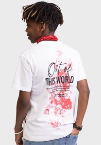 Футболка с принтом TEJONAS TEE REGULAR FIT Redefined Rebel, белый