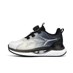 Низкие детские кроссовки для бега SHIBU, белый/черный