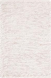 Ковер SAFAVIEH, 61 x 92 см, Natura Collection, Beige & Ivory, дизайн Rustic Farmhouse, ручной работы из шерсти, идеально для гостиной, спальни, столовой (NAT182B-2)