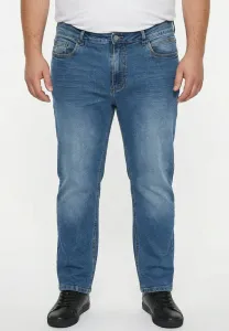 Джинсы с карманами, зауженный крой Men Plus, Blue Denim