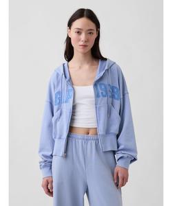 (W) Толстовка на молнии большого размера с логотипом GAP1969 из французского махрового трикотажа