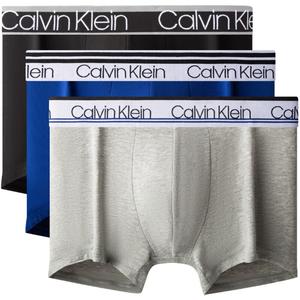 Calvin Klein Мужские боксеры, цвет 9NP - Space Black/Coconut Grey/Eagle Blue