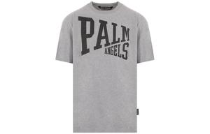 Футболка колледжа Palm Angels, серый
