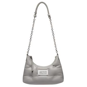 Сумка через плечо из кожи наппа экстра мини женская бежевая Maison Margiela