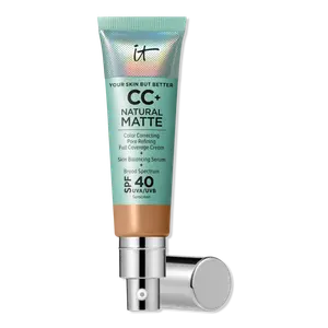 CC+ кремовая натуральная матирующая тональная основа с SPF 40 IT Cosmetics, Tan