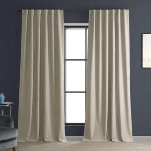 Светонепроницаемые шторы Performance Linen для отелей Half Price Drapes, Light beige