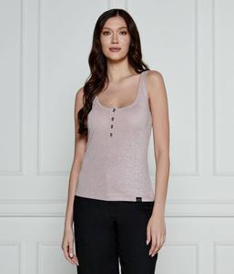 Топ женский Pinko без рукавов, розовый