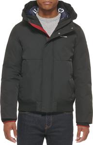 Мужская куртка-бомбер с капюшоном от Tommy Hilfiger Arctic Cloth, Black