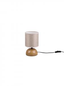 Настольная лампа LUCI с отделкой под дерево