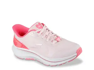Беспроводные кроссовки GO RUN Consistent 2.0 Lovebird — женские Skechers, White/Pink