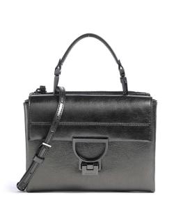 Сумка через плечо Arletti из зерненой кожи Coccinelle, серый