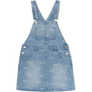 New York Yankees SS25 безрукавное платье женское светло-голубое MLB, голубой