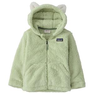 Детская толстовка Furry Friends - флисовая куртка Patagonia, зеленый