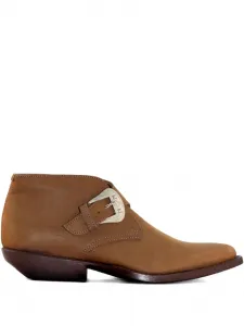 Замшевые ботинки с пряжкой 30 мм Sonora, коричневый