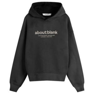 Толстовка Garcon с капюшоном About:Blank, Washed Black