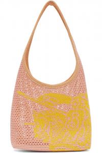 Маленькая вязаная сумка EKD Burberry, мультиколор