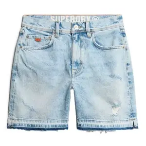 Шорты Superdry Mid Rise Cut Off, синий