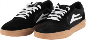 Мужские скейт-кеды Lakai Atlantic - профессиональная модель Винсента Альвареса, черный