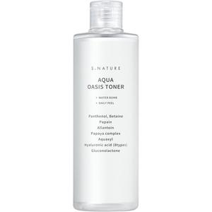 Тоник Aqua Oasis 300 мл - успокаивающий, увлажняющий, освежающий, очищающий, успокаивающий S.Nature