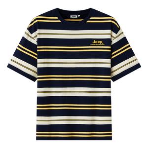 Футболка с рукавом дроп-плечо унисекс SS24 Jeep, синий