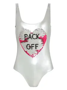 Боди Back Off Carnaval/Festival Brigitte, серебристый