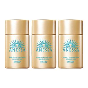 Маленькая золотая бутылочка образец солнцезащитного средства uv protection 20 мл ANESSA