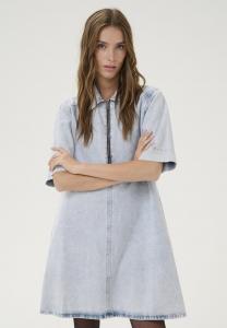 Платье My Essential Wardrobe Denim dress, Light Blue Wash/Light Blue