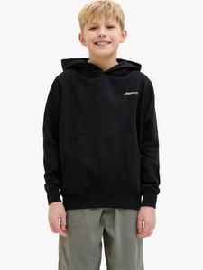 Детская худи из мягкой хлопковой ткани Jack & Jones, Black/Multi