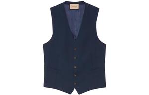 Жилет мужской темно-синий Gucci, темно-синий